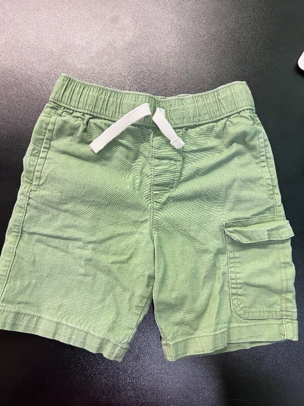Khaki Green 365Kids from Garanimals Boy's Shorts - Size 5
